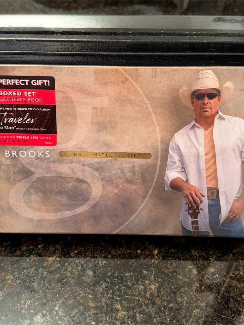 Brooks Triple Live Box Set - Purple & Black Cover Art
